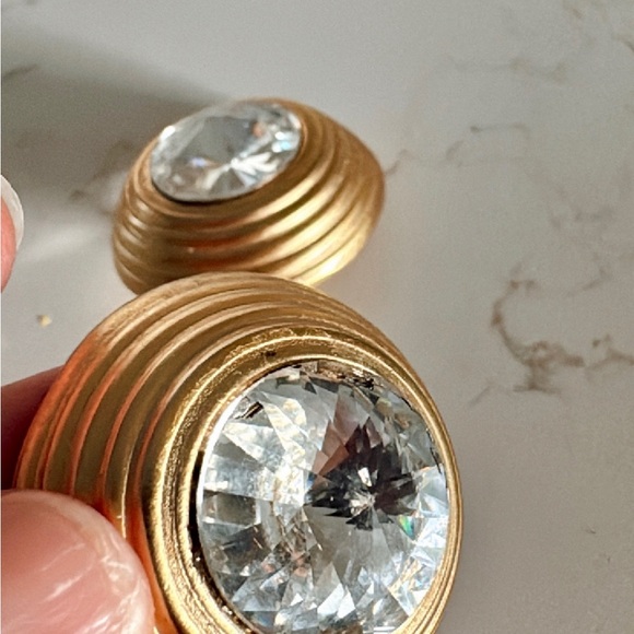 Vintage Carlotta Bijoux Statement Earrings, French Designer Earrings - Picture 9 of 15